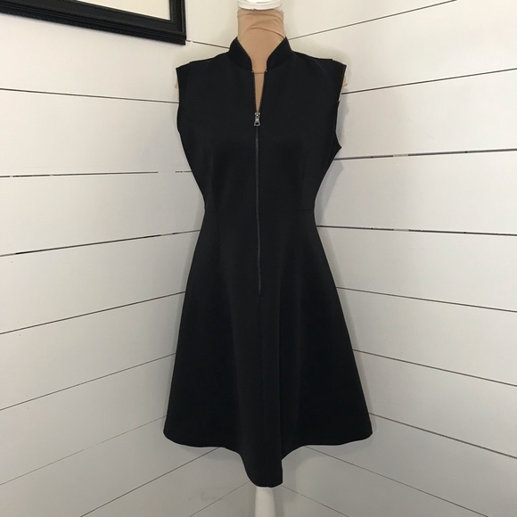 Elie Tahari Scuba Fit and Flare Dress Size 8 - Picture 3 of 6